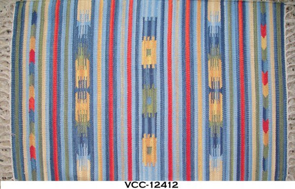 HAND WOVEN COTTON KILIM